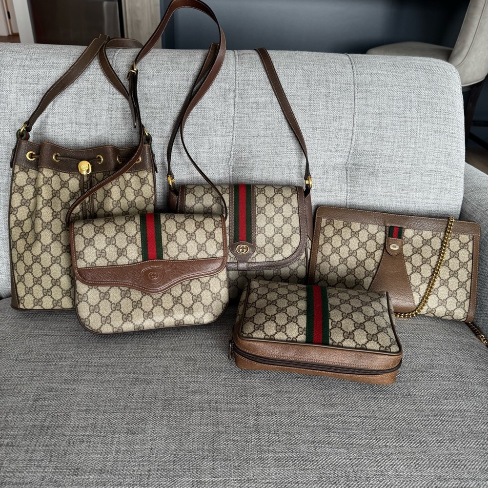 💚Authentic Gucci Classic Monogram Bags – Rare Finds💚